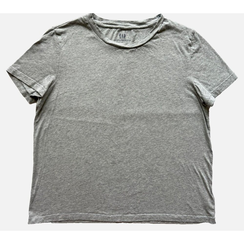 Heather Gray Organically Grown Cotton GAP T Shirt Men's Large